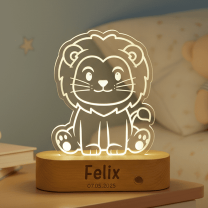 Personalisiertes LED - Nachtlicht mit Namen - Surprisely 