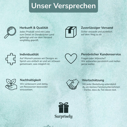 Personalisiertes LED - Nachtlicht mit Namen - Surprisely 