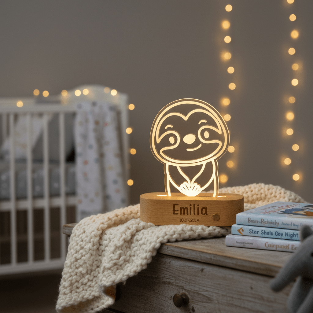 Personalisiertes LED - Nachtlicht mit Namen - Surprisely 
