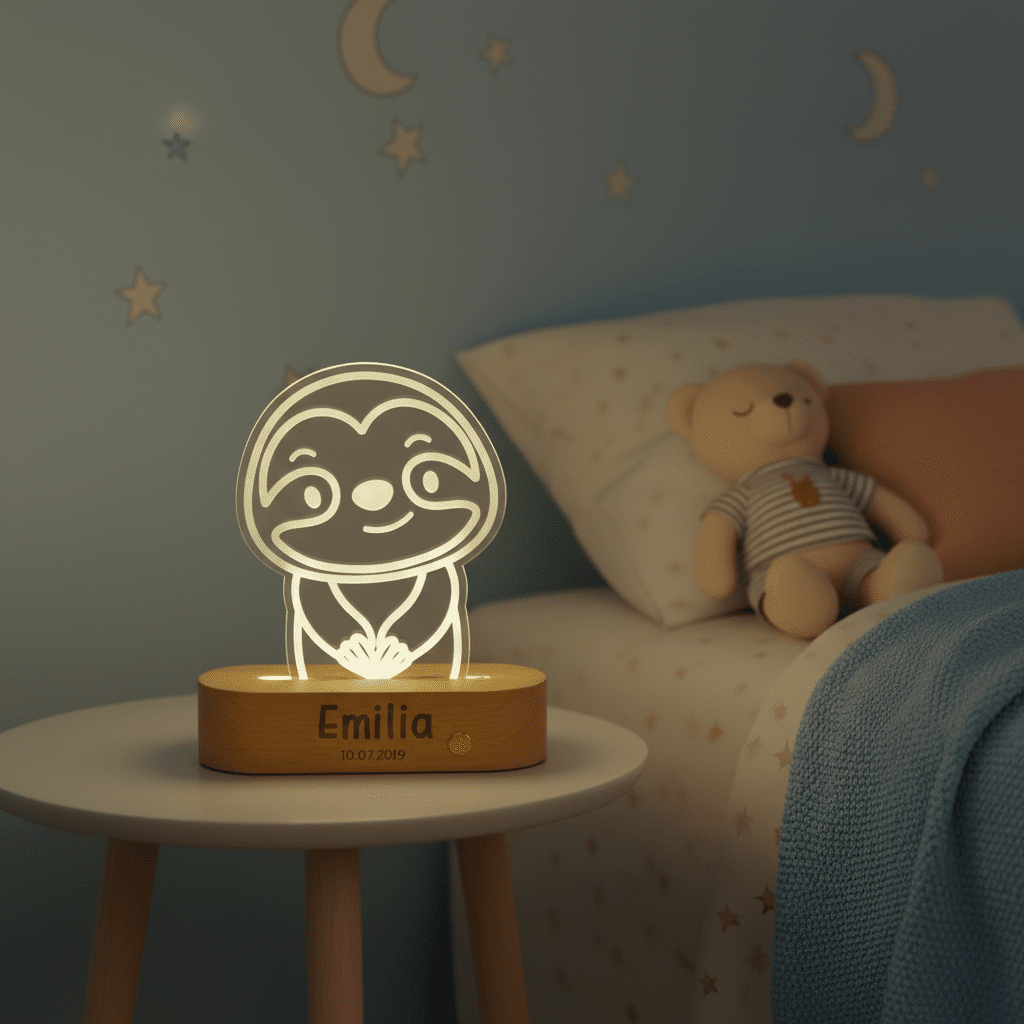 Personalisiertes LED - Nachtlicht mit Namen - Surprisely 
