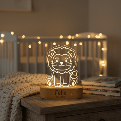 Personalisiertes LED - Nachtlicht mit Namen - Surprisely 